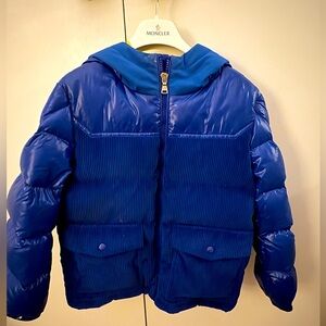 Moncler Royle Blue Corduroy Jacket